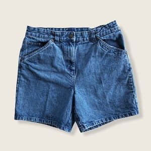 Vintage High Waisted Denim Shorts